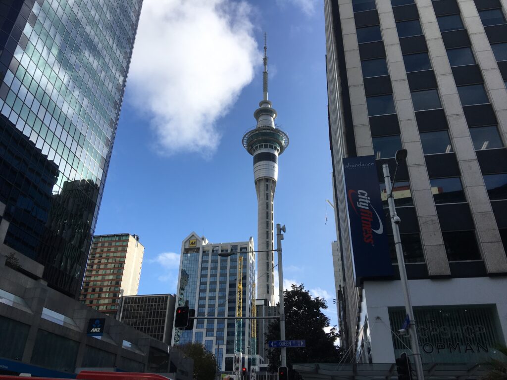 the sky tower