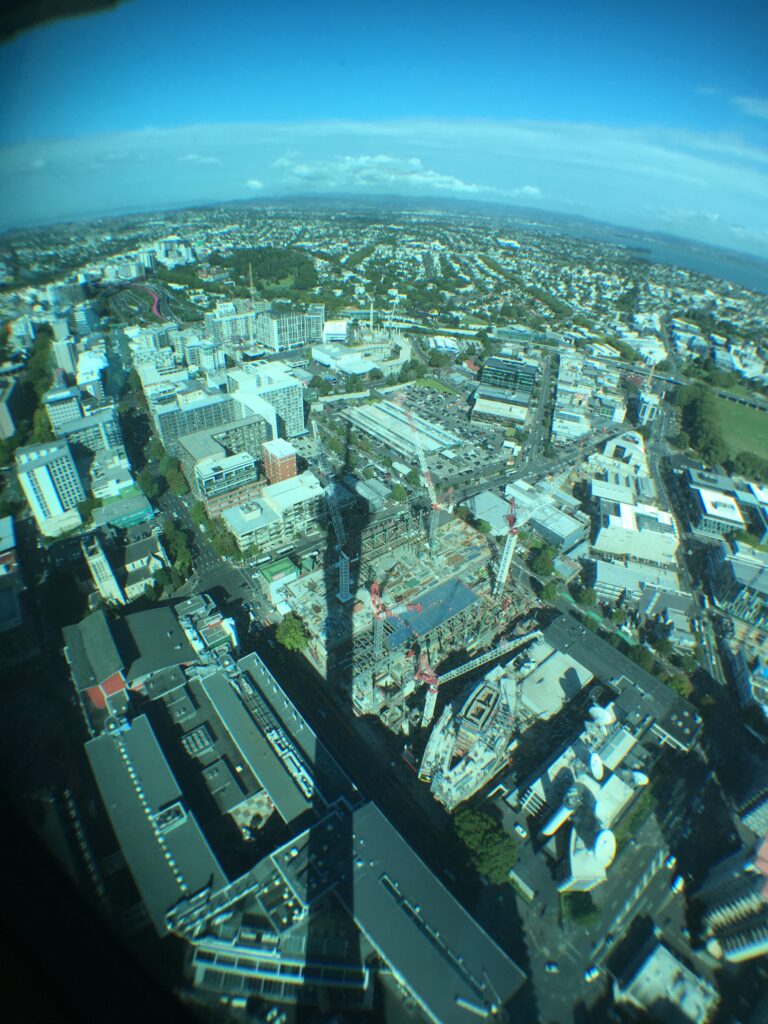 from the top of Auckland