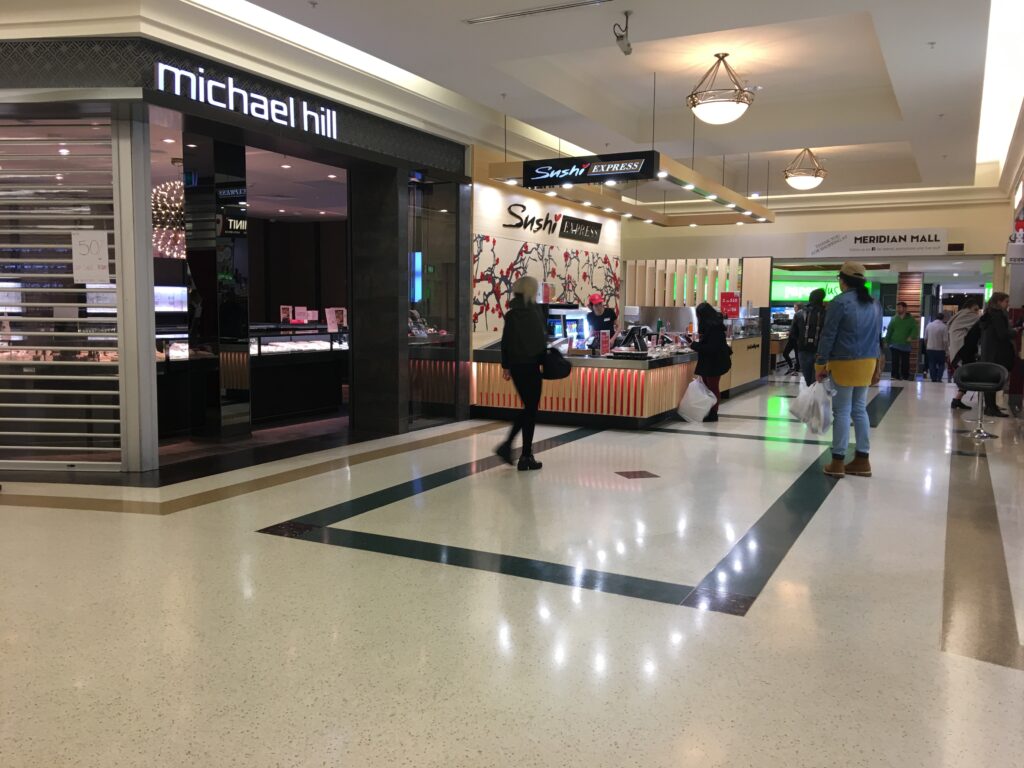inside of mall